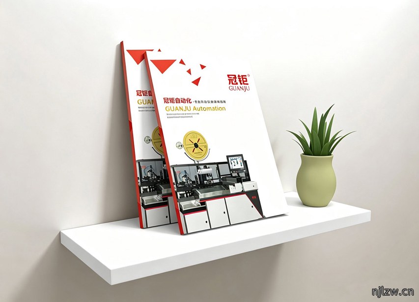 冠钜自动化设备画册设计案例