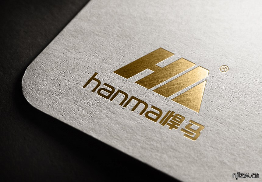 一款金属感极强的机械行业标志设计_悍马LOGO