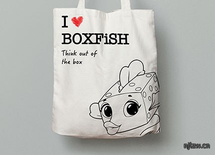 BOXFISH纸品行业布袋设计欣赏