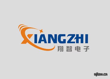 翔智通讯电子机器人LOGO设计