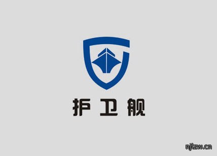 护卫舰线路板标志设计_线路板公司LOGO设计