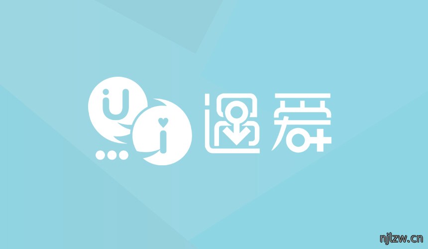 遇爱交友平台网站LOGO设计初稿效果