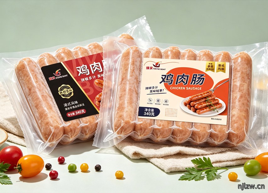 鸡肉肠包装设计