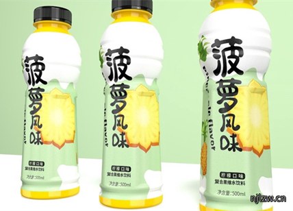 汽水包装盒-饮料包装袋设计