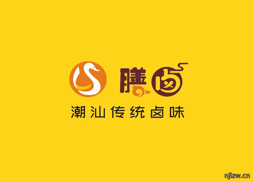 膳卤食品品牌标志设计案例