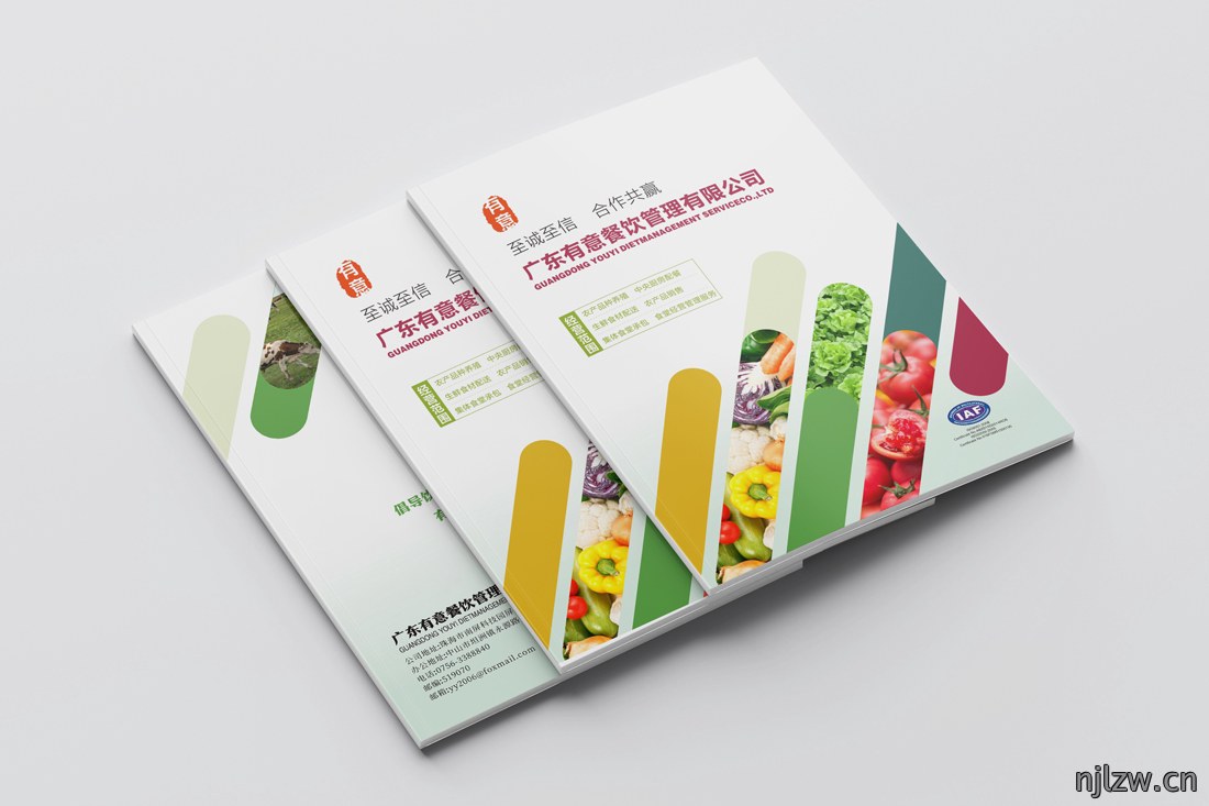 广东有意餐饮管理画册设计案例