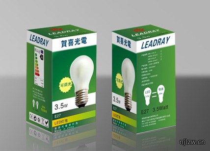 照明类包装设计