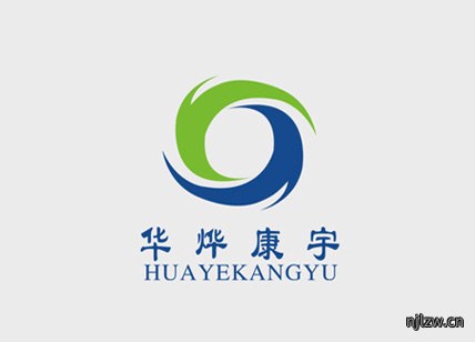 华烨康宇公司标志设计