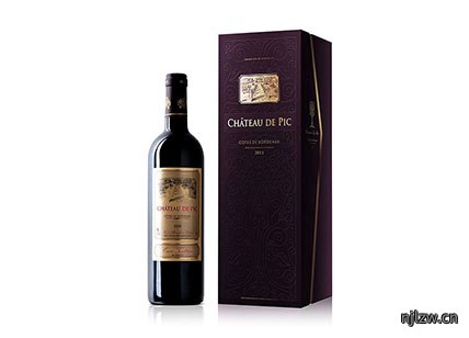 CHATEAU DE PIC高端红酒包装设计