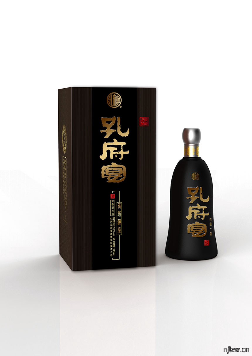 孔府白酒礼盒包装设计欣赏