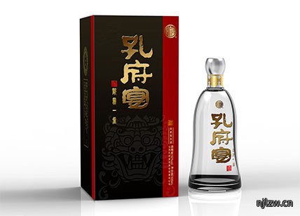 孔府宴白酒包装盒设计