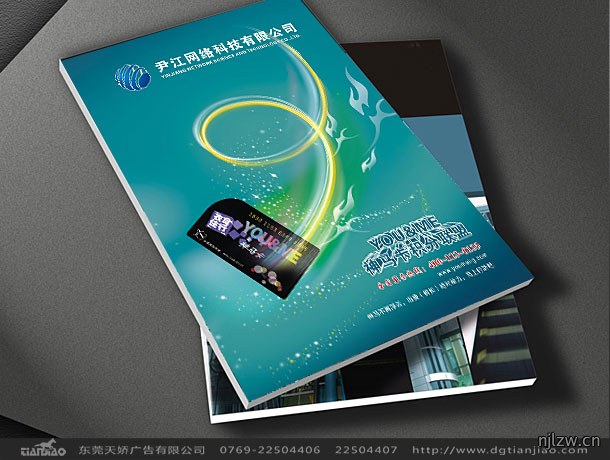 2020年尹江网络科技画册设计制作案例