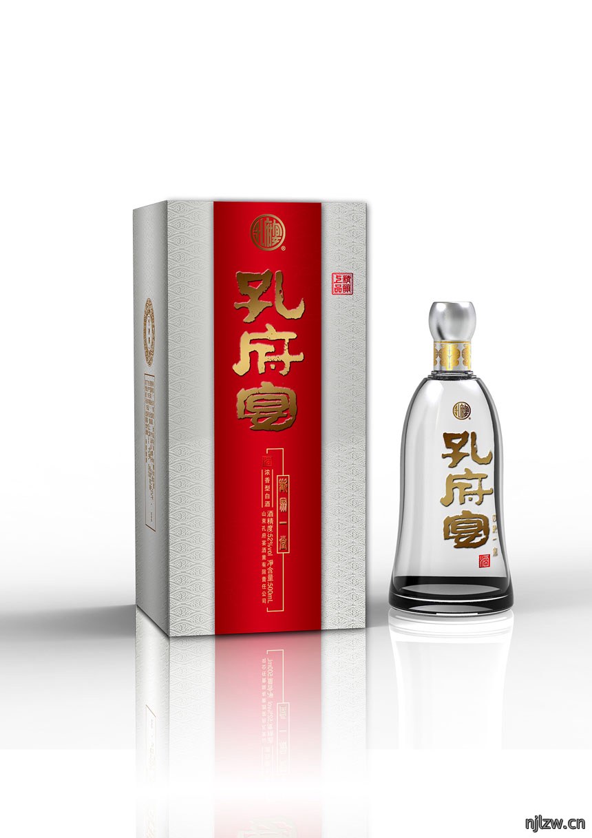 孔府白酒礼盒包装设计欣赏