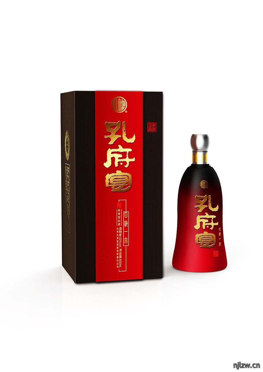 孔府白酒礼盒包装设计欣赏