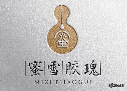蜜雪胶玫商标设计欣赏