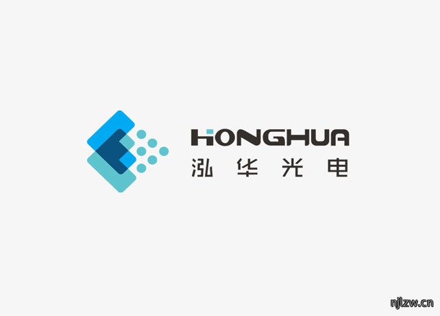 深圳泓华光电logo设计案例