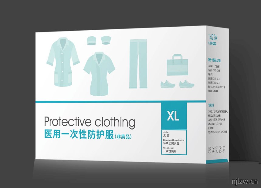 东莞防护服包装设计公司_防护服包装设计案例效果展示欣赏